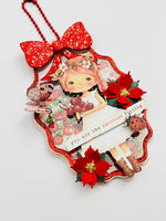 Wavy Oval W/ Bow - PRE-ORDER ONLY