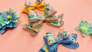 Lace Border Bow