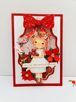 Wavy Oval W/ Bow - PRE-ORDER ONLY