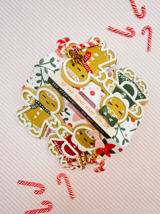 Gingerbread Cookie Bag Topper