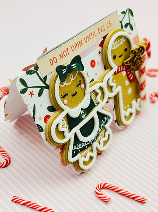 Gingerbread Cookie Bag Topper