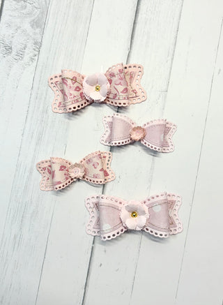Lace Border Bow