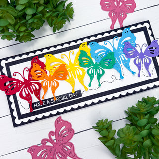 Shabby Chic Butterly Duo
