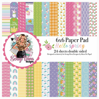 Hello Spring Paper 6x6