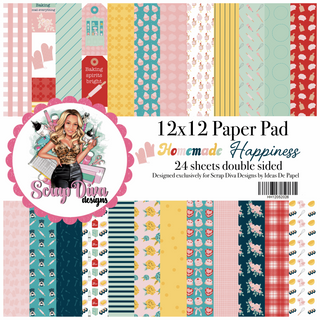 Scrap Diva Design Exclusive Homemade Happiness 12x12