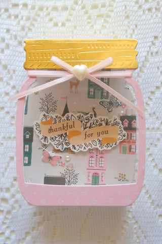 Mason Jar Shadow Box
