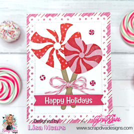Peppermint Heart Candy Shaker