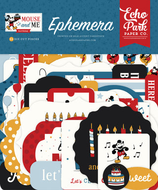 Mouse And Me Birthday Ephemera - COMING SOON!