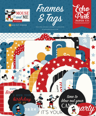 Mouse And Me Birthday Frames & Tags - COMING SOON!