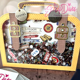 Suitcase Shadow Box