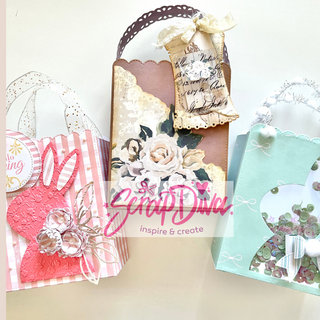 Scalloped Easter Bag