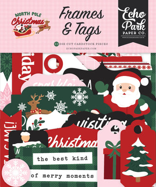 North Pole Christmas Frames & Tags