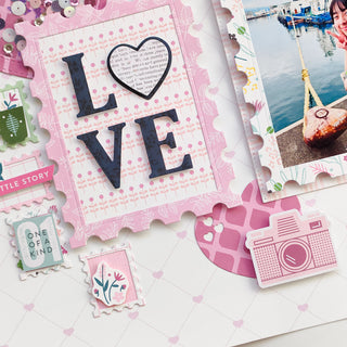 Postage Stamp Mini Album