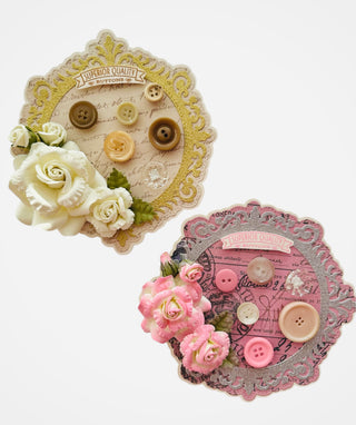 Shabby Chic Circle Mini Album