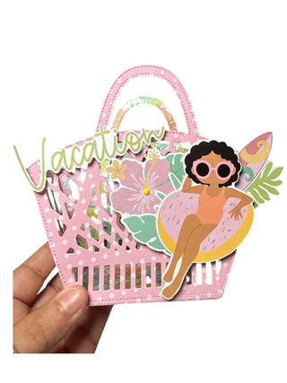 3D Beach Tote