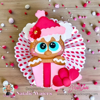 Candy Cane Rosette Duo