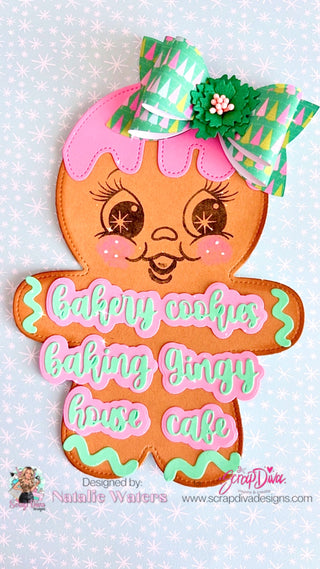 Gingerbread Nesting Set