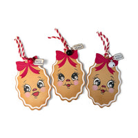 Wavy Oval W/ Bow - PRE-ORDER ONLY