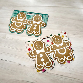 Gingerbread Cookie Bag Topper
