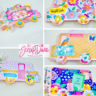 Mail Truck Mini Album