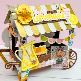 3D Lemonade Cart