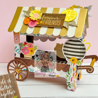 3D Lemonade Cart