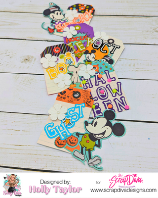 Skeleton Bones Alphabet & Number Set