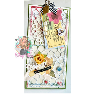 Honeycomb Slimline Card
