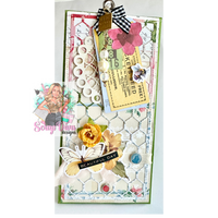 Honeycomb Slimline Card