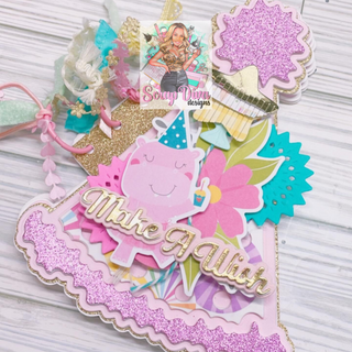 Fringed Birthday Balloons