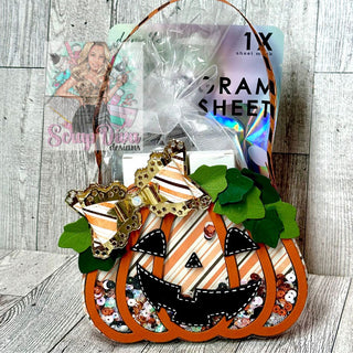 3D Pumpkin Shaker Bag