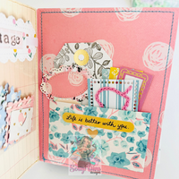 Heart Postage Stamps Die Set