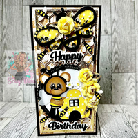 Honeycomb Slimline Card