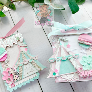 Fringed Birthday Balloons