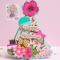 Fringed Birthday Balloons