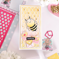 Honeycomb Slimline Card