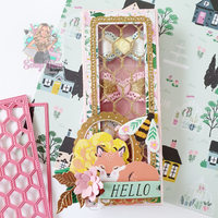 Honeycomb Slimline Card