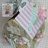 3D Barn Gift Box