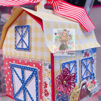 3D Barn Gift Box