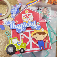 3D Barn Gift Box