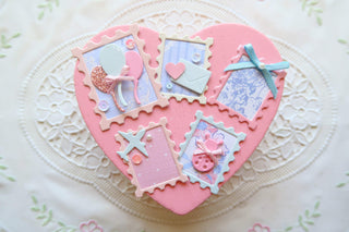 Postage Stamp Card Base