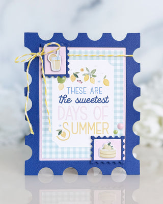 Postage Stamp Card Base