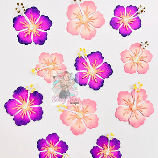 Hibiscus Flower Plate