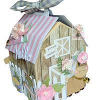 3D Barn Gift Box