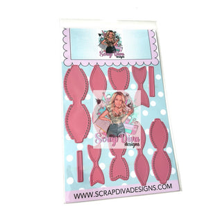 Lace Border Bow