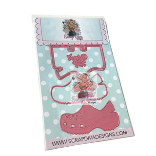 Croc Shoe Memorydex Card
