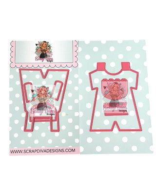 Baby Overall Card Set