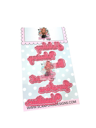 Holiday Word Set