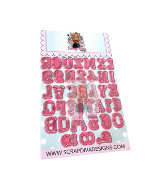 Skeleton Bones Alphabet & Number Set