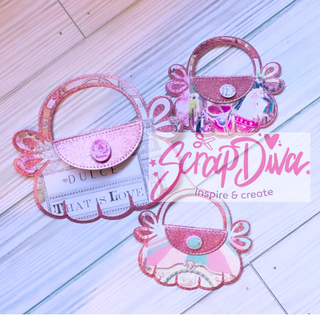 Handbag Bag Topper Small